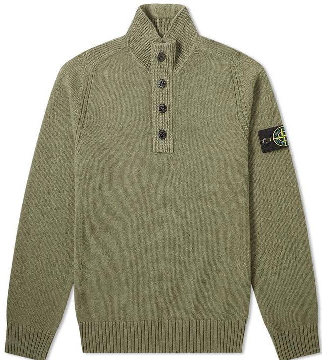 2X1 MAGLIONE CON BOTTONI STONE ISLAND